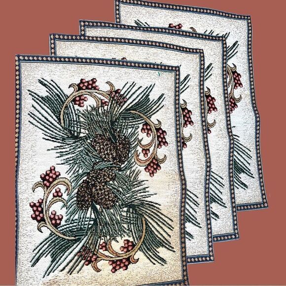 Holiday 5 piece table setting! New - Picture 4 of 4